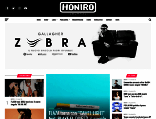 honiro.it screenshot