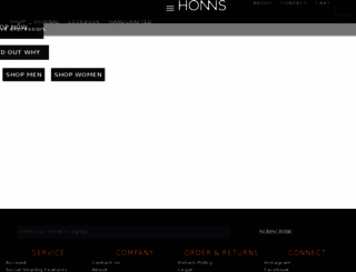 honns.com screenshot