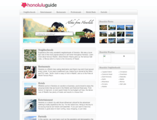 honoluluguide.com screenshot