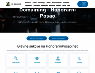 honorarniposao.net screenshot
