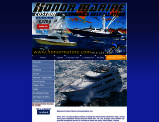 honormarine.com screenshot