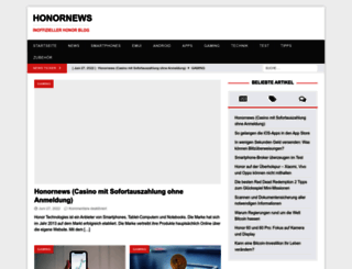honornews.de screenshot
