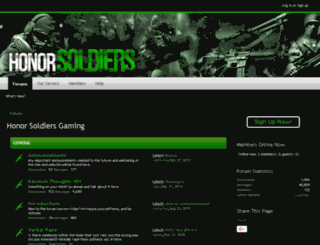 honorsoldiers.com screenshot