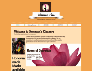 honovan.com screenshot
