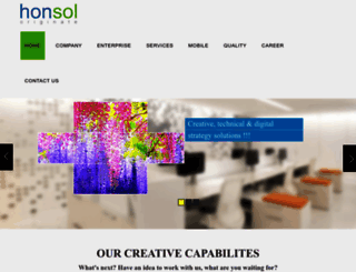 honsol.com screenshot