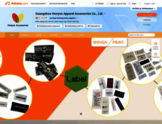 honyunaccessories.en.alibaba.com screenshot