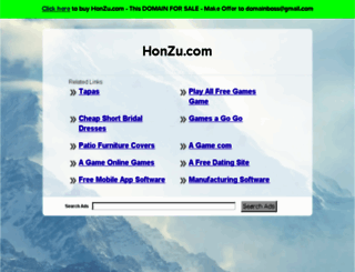 honzu.com screenshot