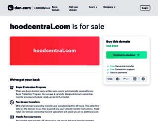 hoodcentral.com screenshot