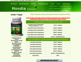 hoodia-rendeles.com screenshot