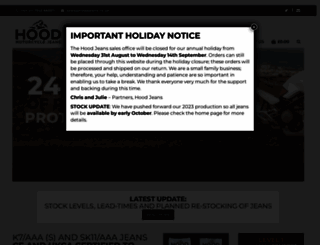 hoodjeans.co.uk screenshot