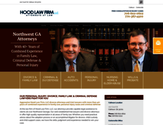 hoodlawllc.com screenshot