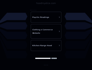 hoodmystics.com screenshot