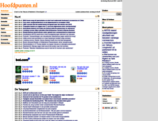 hoofdpunten.nl screenshot