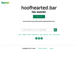hoofhearted.bar screenshot