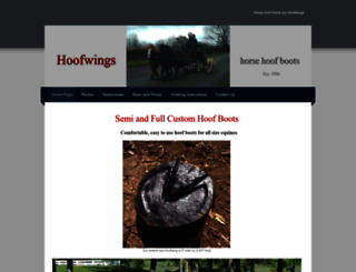 hoofwings.com screenshot