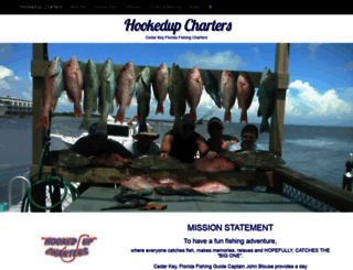 hookedupcharters.us screenshot