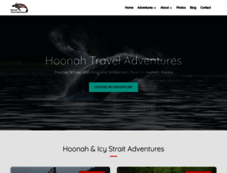 hoonahtraveladventures.com screenshot