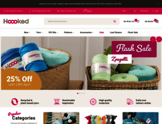 hoooked.co.uk screenshot