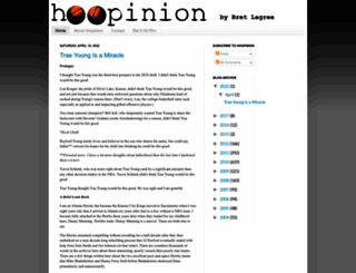 hoopinionblog.com screenshot