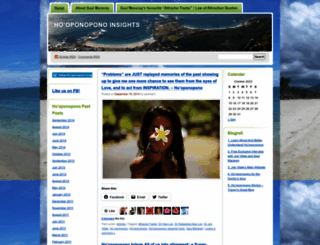 hooponoponoinsights.wordpress.com screenshot