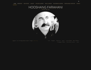 hooshangfarahani.com screenshot