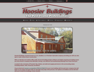 hoosierbuildings.com screenshot