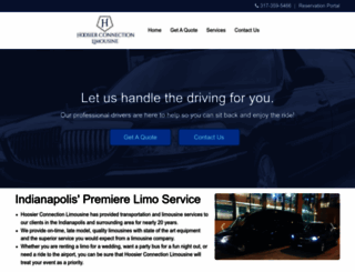 hoosierconnectionlimo.com screenshot