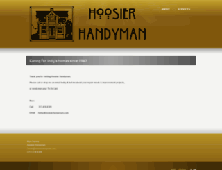 hoosierhandyman.com screenshot
