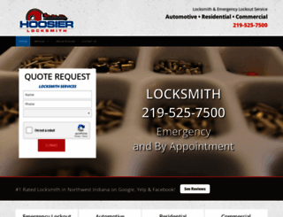 hoosierlocksmith.com screenshot