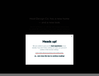 hootdesignco.com screenshot
