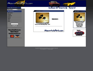 hooverautoparts.com screenshot