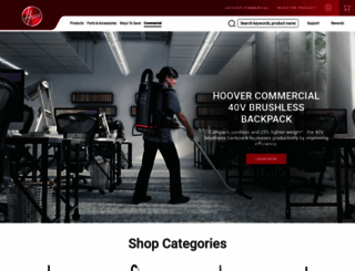 hoovercommercial.com screenshot
