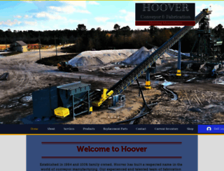 hooverconveyor.com screenshot