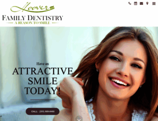 hooverfamilydentistry.com screenshot