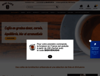 hop-cafe.com screenshot