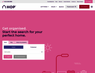hop-property.co.uk screenshot