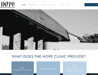 hope-clinic.com screenshot