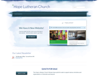 hope-lutheran.ca screenshot