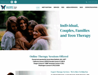 hope-therapy-center.com screenshot