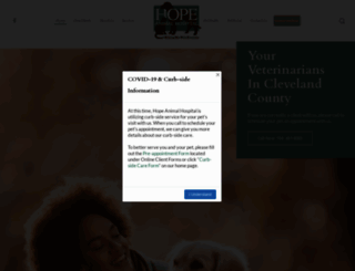 hopeanimalhospital.vet screenshot