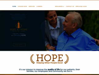 hopeathomehealthcare.com screenshot