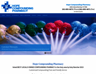 hopecompoundingrx.com screenshot