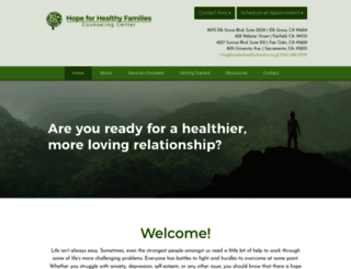 hopeforhealthyfamilies.org screenshot