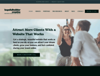 hopefulbuilder.com screenshot