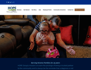 hopegroupaz.com screenshot
