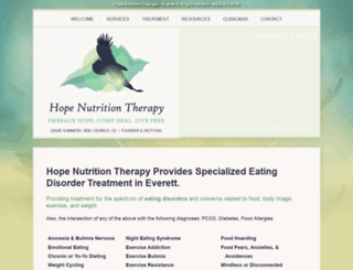 hopenutritiontherapy.com screenshot