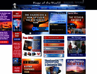 hopeoftheworld.org screenshot