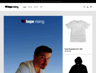 hoperising.ca screenshot