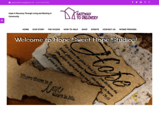 hopesweethope.org screenshot