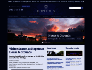 hopetoun.co.uk screenshot